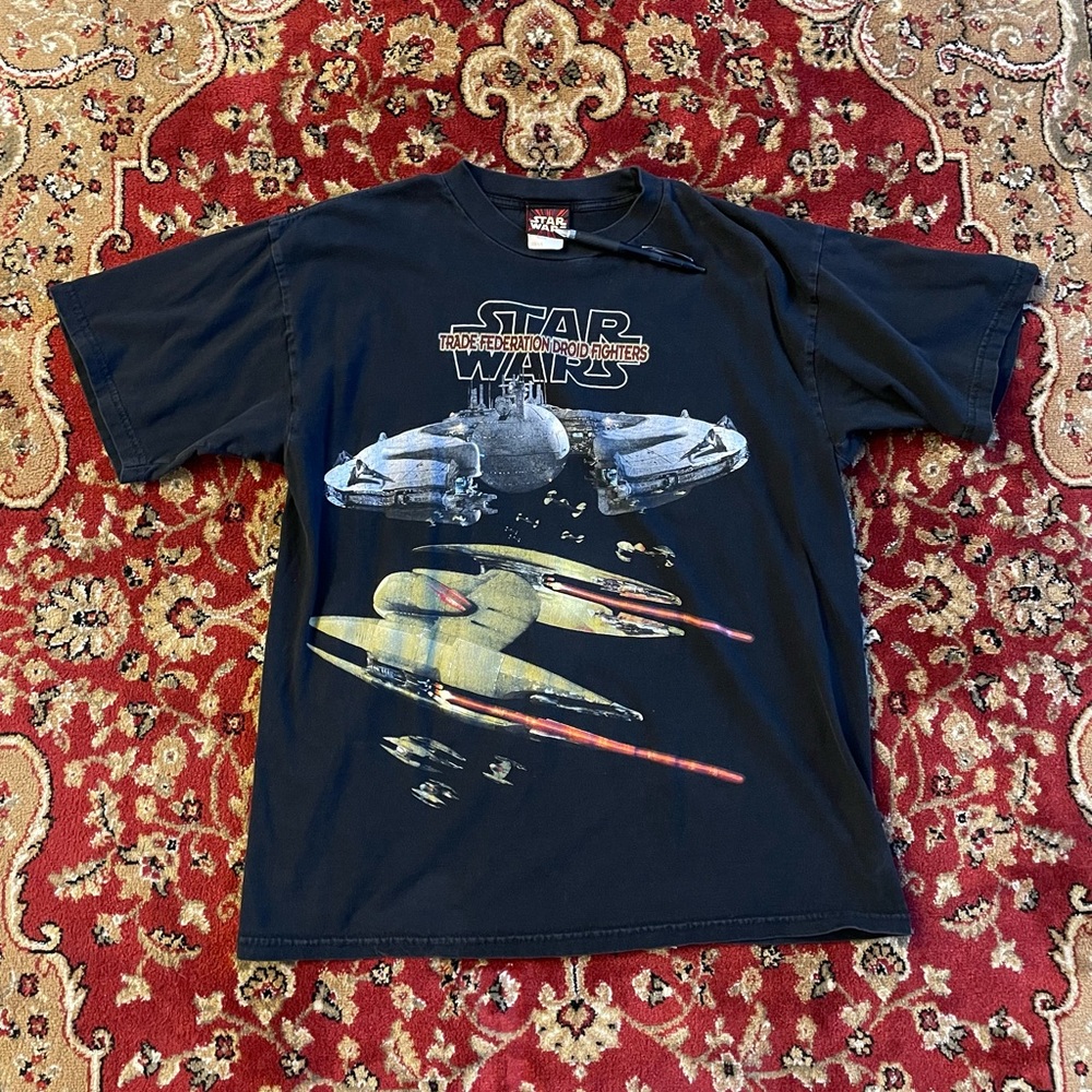 Vintage Star Wars Trade Federation Black Shirt